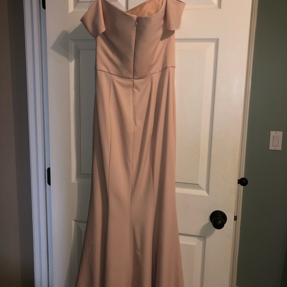 Amsale GB045P Bridesmaid Dress - Picture 2 of 4